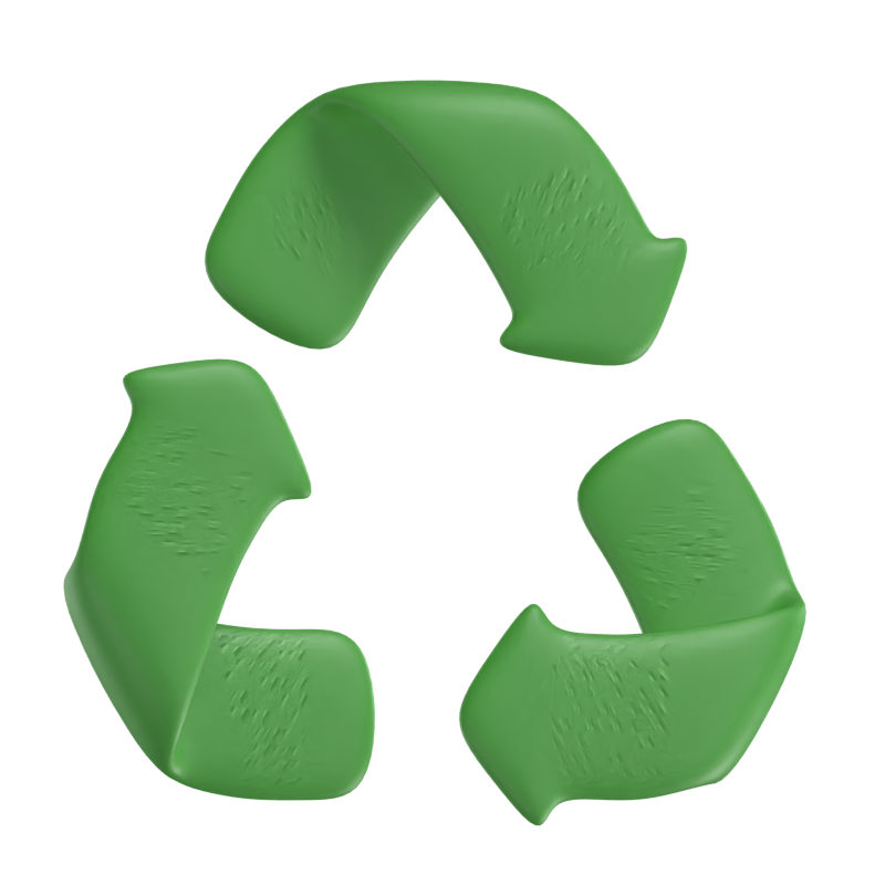 Icono de reciclaje Modelo 3D