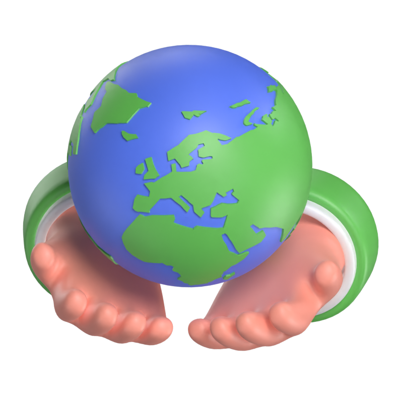 Save Earth 3D Model 3D Graphic