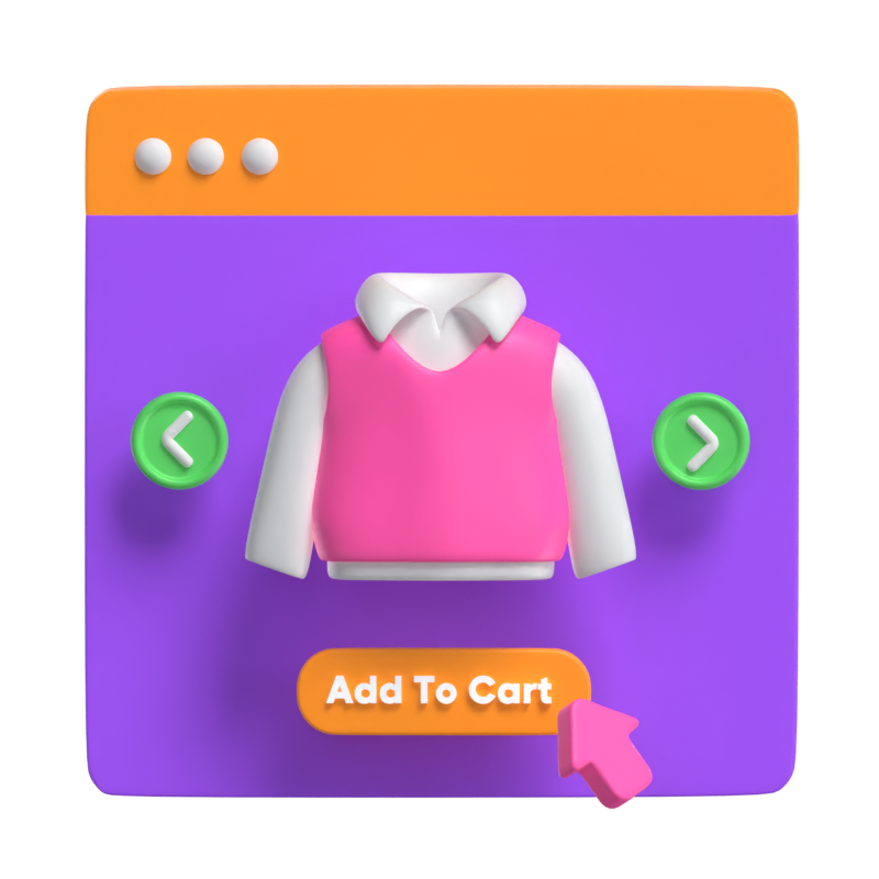 Web Store 3D Model