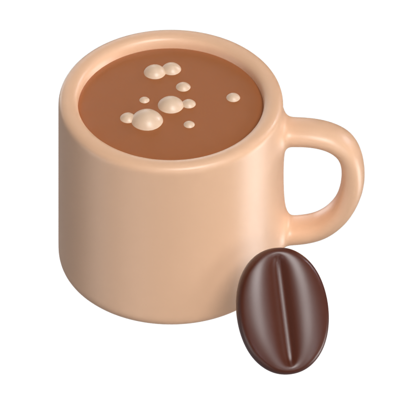 Caneca de café Modelo 3D