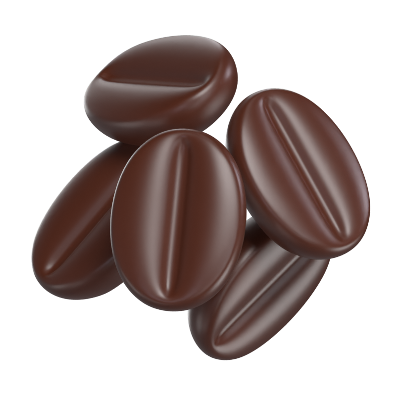 Coffee Beans 3D Model 3D Graphic