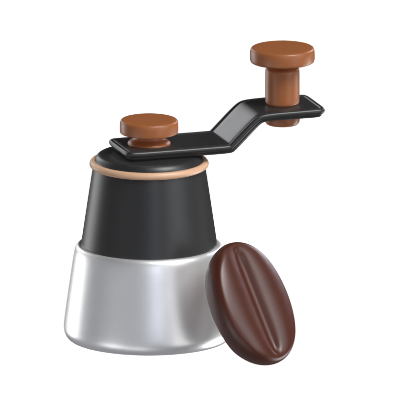 Kaffee-Handmühle 3D Modell