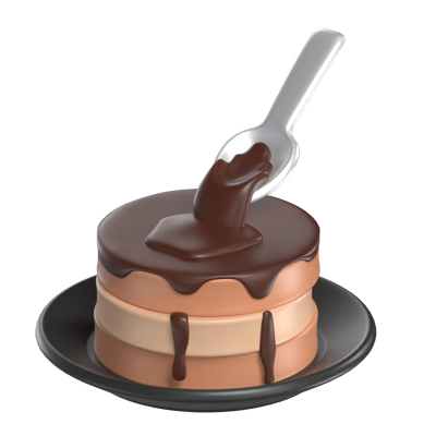 パンケーキ3dモデル 3D Graphic