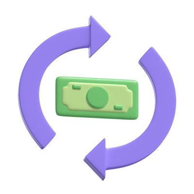 Investment Flow 3D Model 3D Graphic