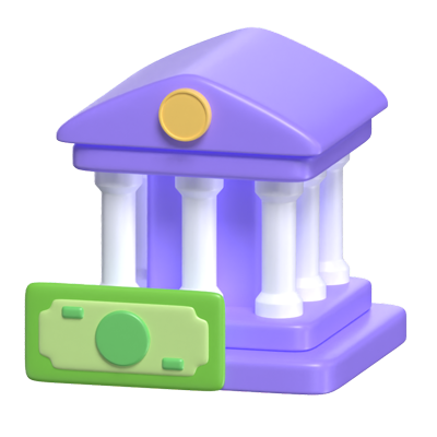 Bank 3D Model 3D Graphic