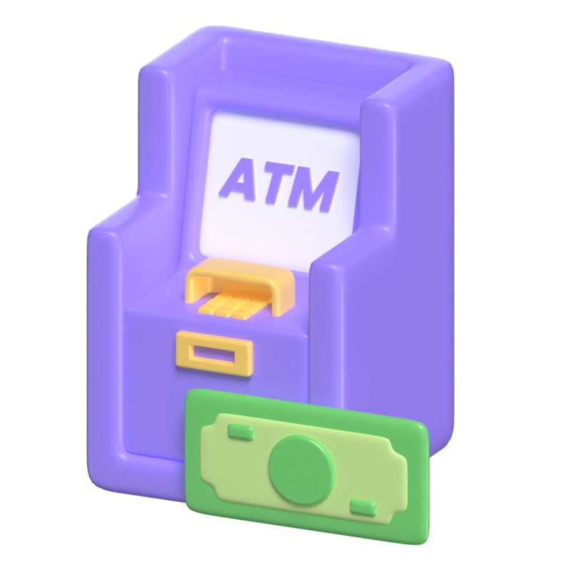 ATM Machine 3D Model 3D Graphic