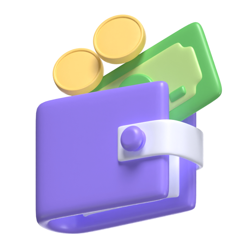 Wallet 3D Model 3D Graphic