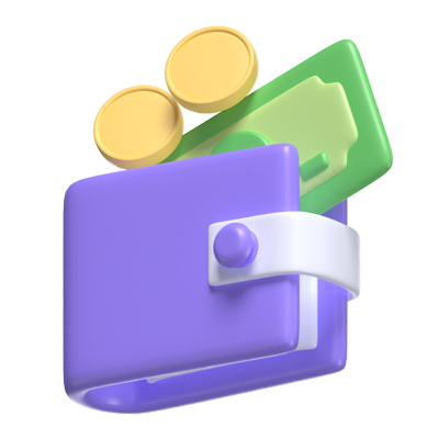 Wallet 3D Model 3D Graphic