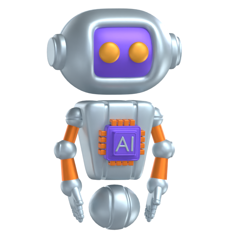 AI Bot Modelo 3D