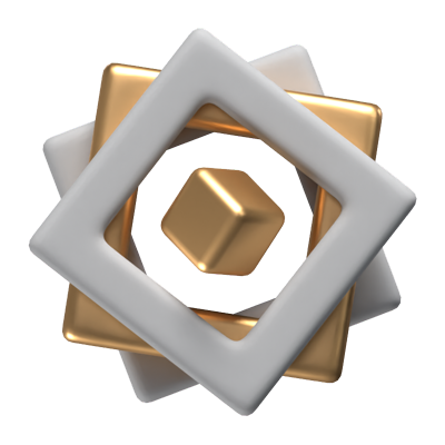 Rotating Cube Loading Animated 3D Icon 3D Graphic