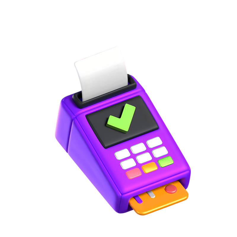 Secured Payment Animated 3D Icon 3D Graphic