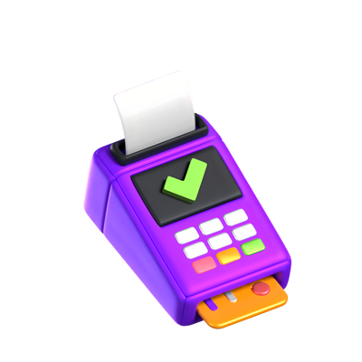 Secured Payment Animated 3D Icon 3D Graphic