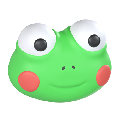 Toad Head 3D Model 3D Graphic