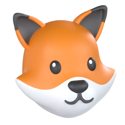 Fox 3D Model 3D Graphic