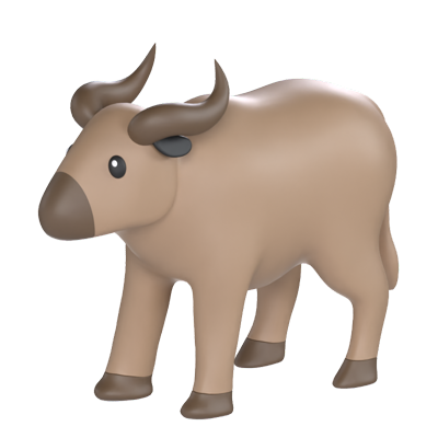 Ox 3D Model 3D Graphic