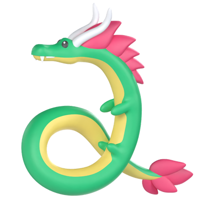 drache 3d modell 3D Graphic