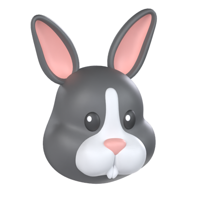 Rabbit 3D Model 3D Graphic