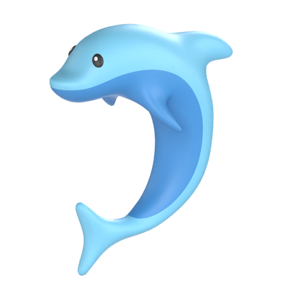 delfin 3d modell 3D Graphic