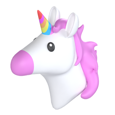 unicornio modelo 3d 3D Graphic