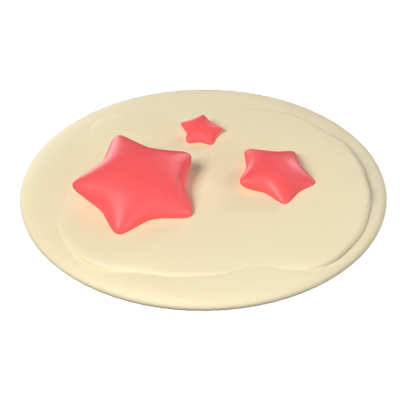 modelo 3d de estrella de mar 3D Graphic