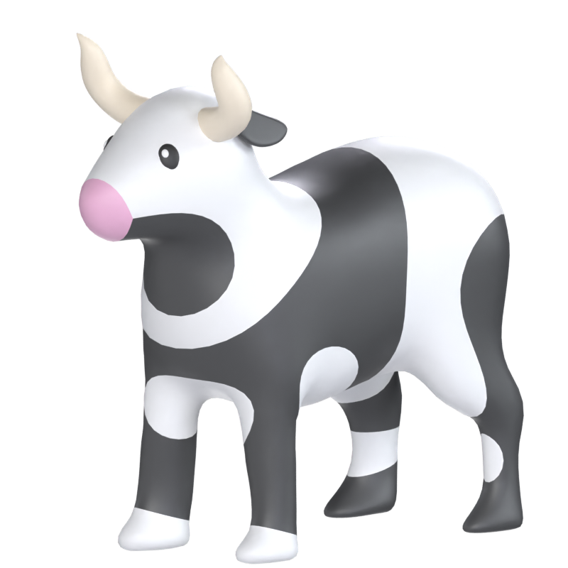 Vaca Modelo 3D