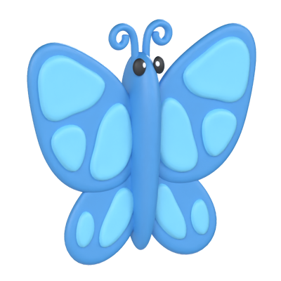 Butterfly 3D Model 3D Graphic