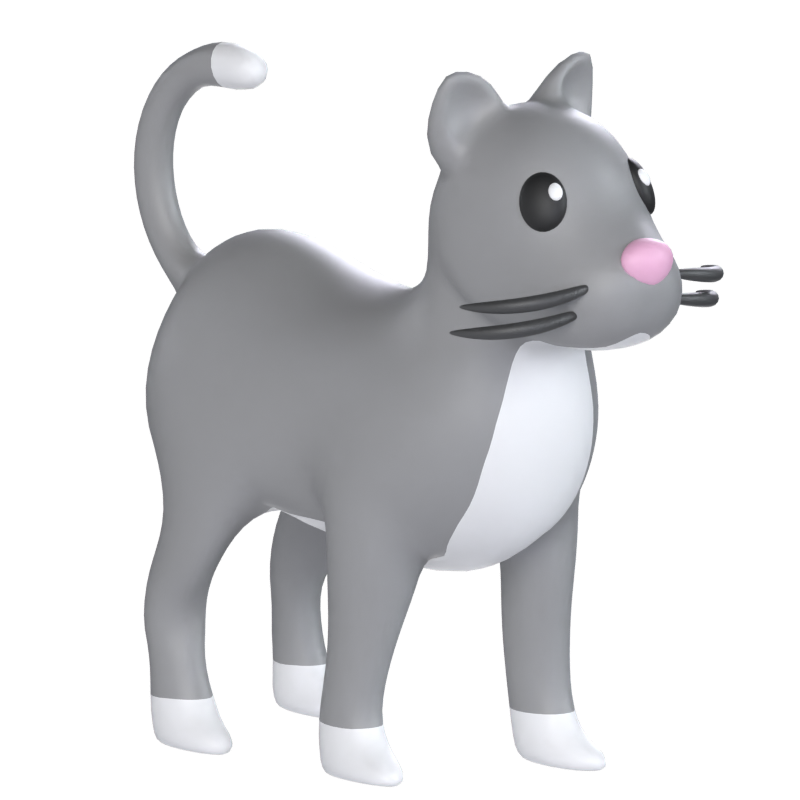 Katze 3D Modell