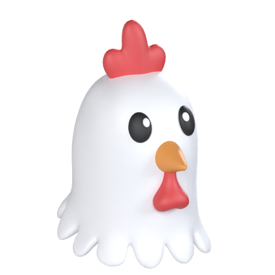 Chicken Head 3D Model 3D Graphic