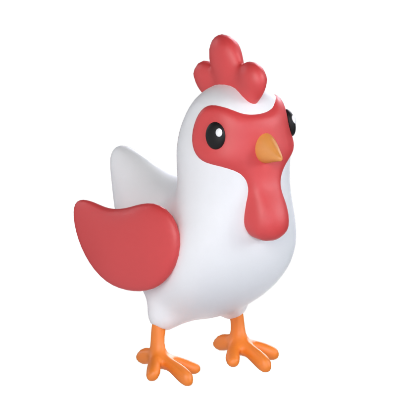 Chicken 3D Model