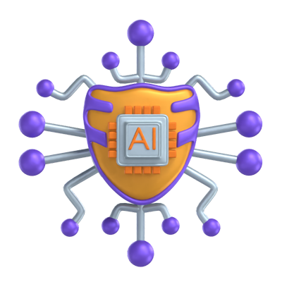 AI Security 3D Model 3D Graphic