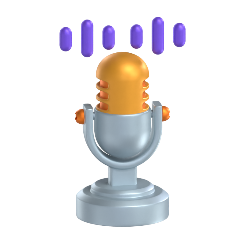 Voice Recognition 3D Model