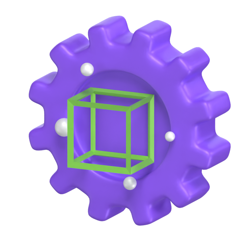 Modelo 3D de configuração aumentada