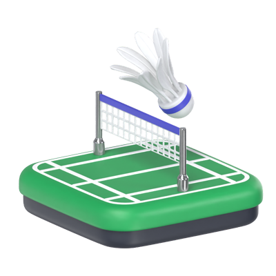 Badminton  3D Model 3D Graphic