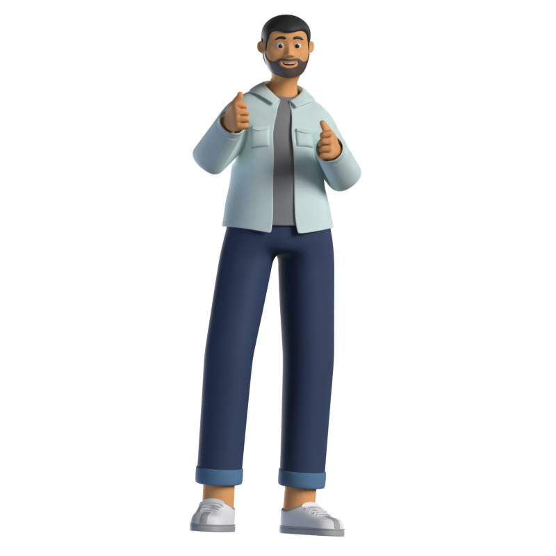 Personagem 3D Max Dev 3D Graphic