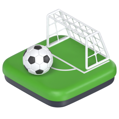 Football 3D Model 3D Graphic