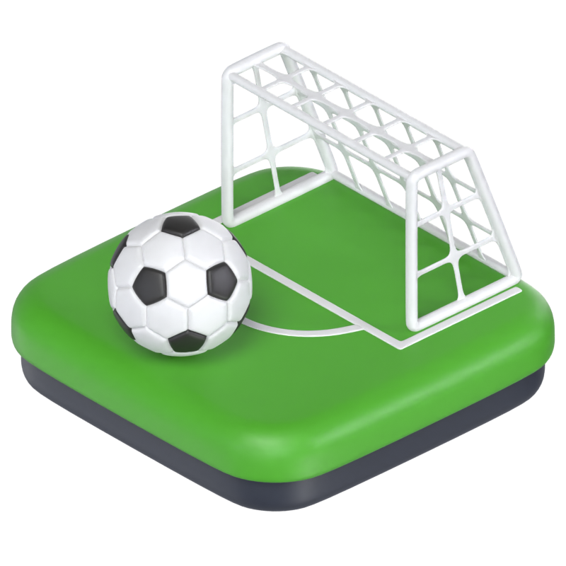 Fußball 3D Modell 3D Graphic