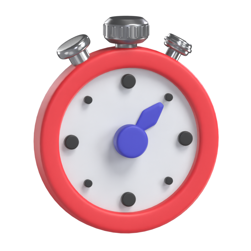 Stopwatch 3D Model 3D Graphic