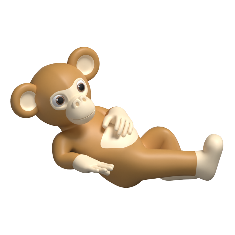 Macaco 3D Graphic