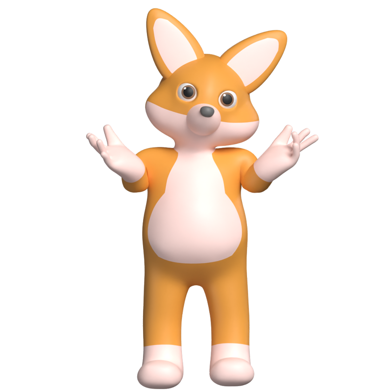 Raposa 3D Graphic