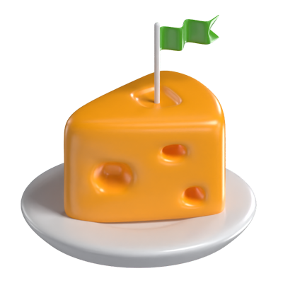 Cheese 3D Model 3D Graphic