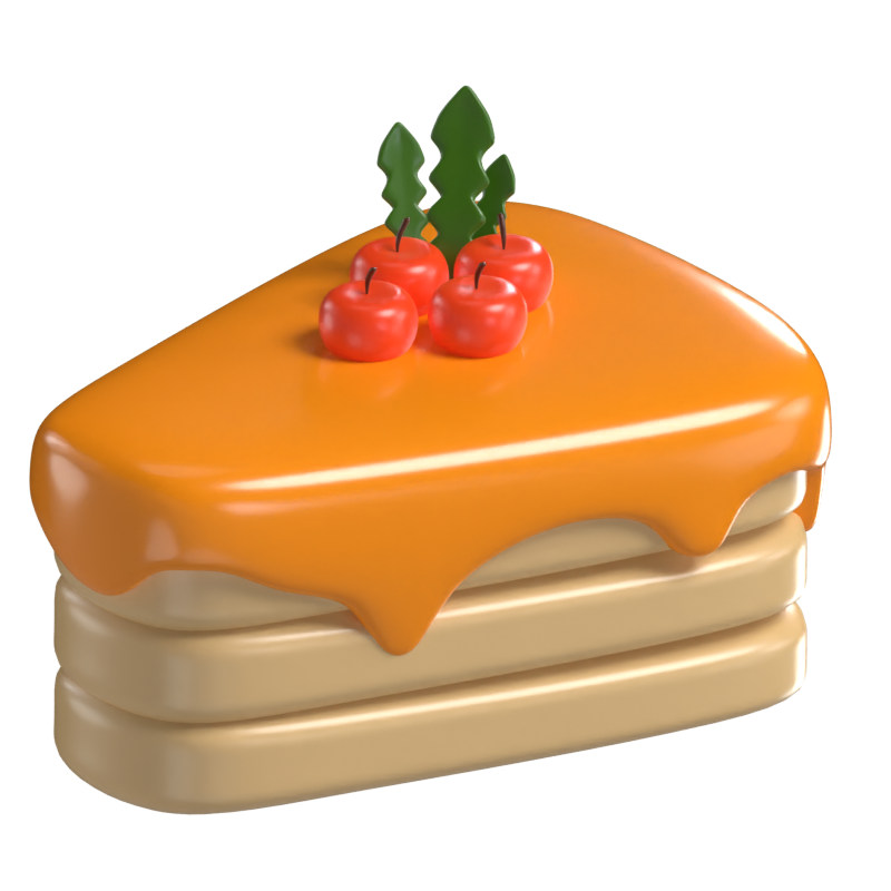 Cake 3D Model 3D Graphic