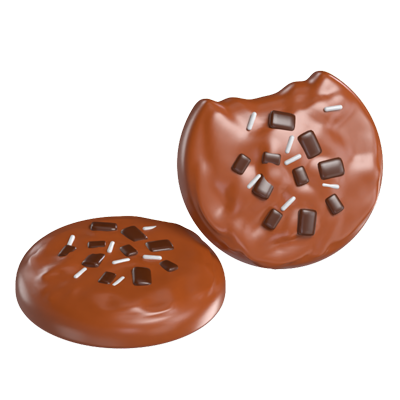 Cookies 3D Model 3D Graphic