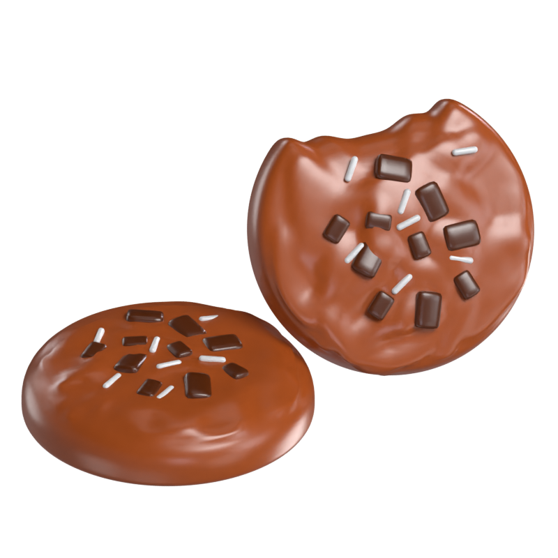 Cookies 3D Model 3D Graphic