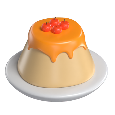 pudding 3d modell 3D Graphic