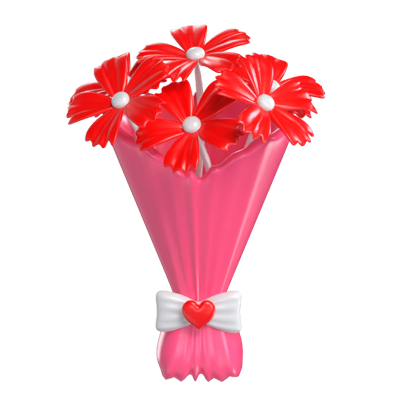 Flower Bouquet 3D Model 3D Graphic