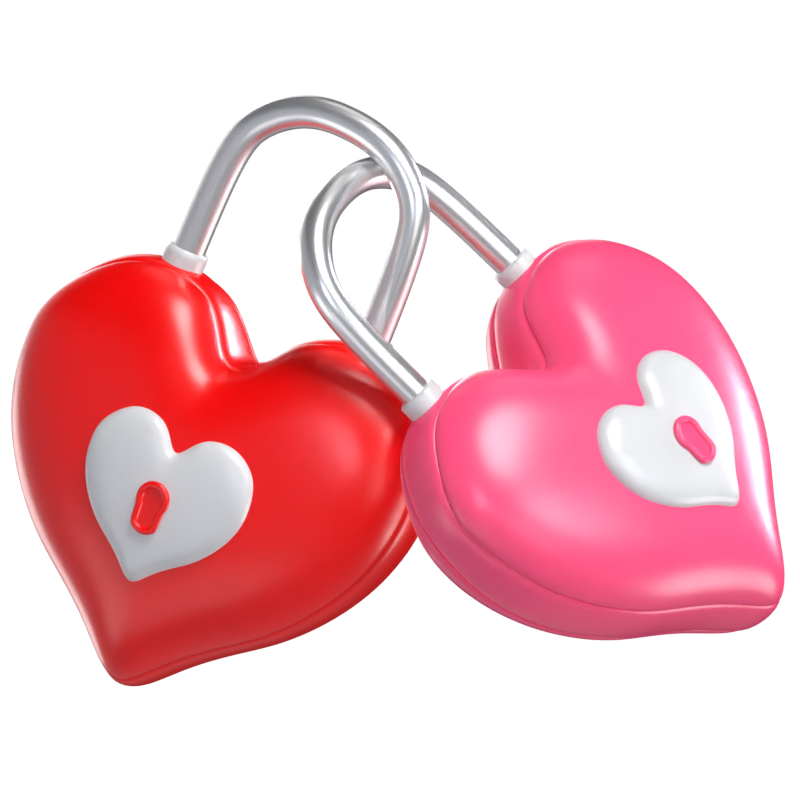 Love Lock Modelo 3D 3D Graphic