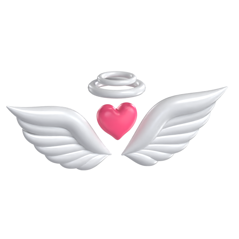 Love Angel 3D Model 3D Graphic