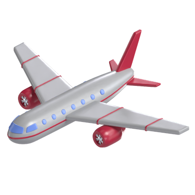 modelo 3d de avião 3D Graphic