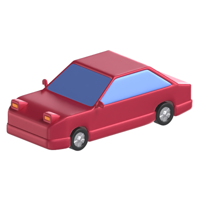 City Car 3D Model 3D Graphic