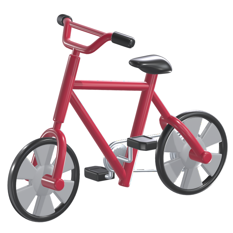 Bicicleta Modelo 3D 3D Graphic